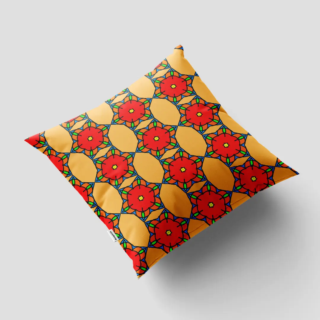 Vibrant Colorful Cushion Cover - Image 3