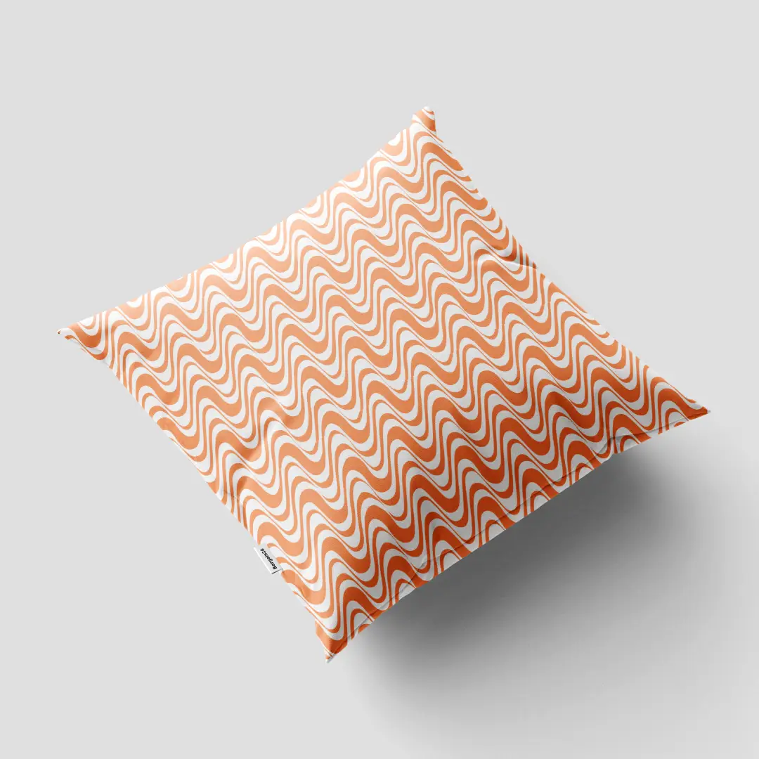 Wave Interwoven Design Cushion Cover - Image 3
