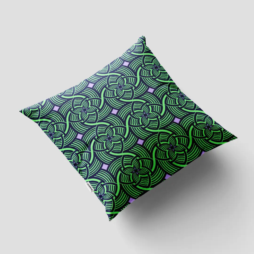 Simple Floral Colorful Cushion Cover - Image 3