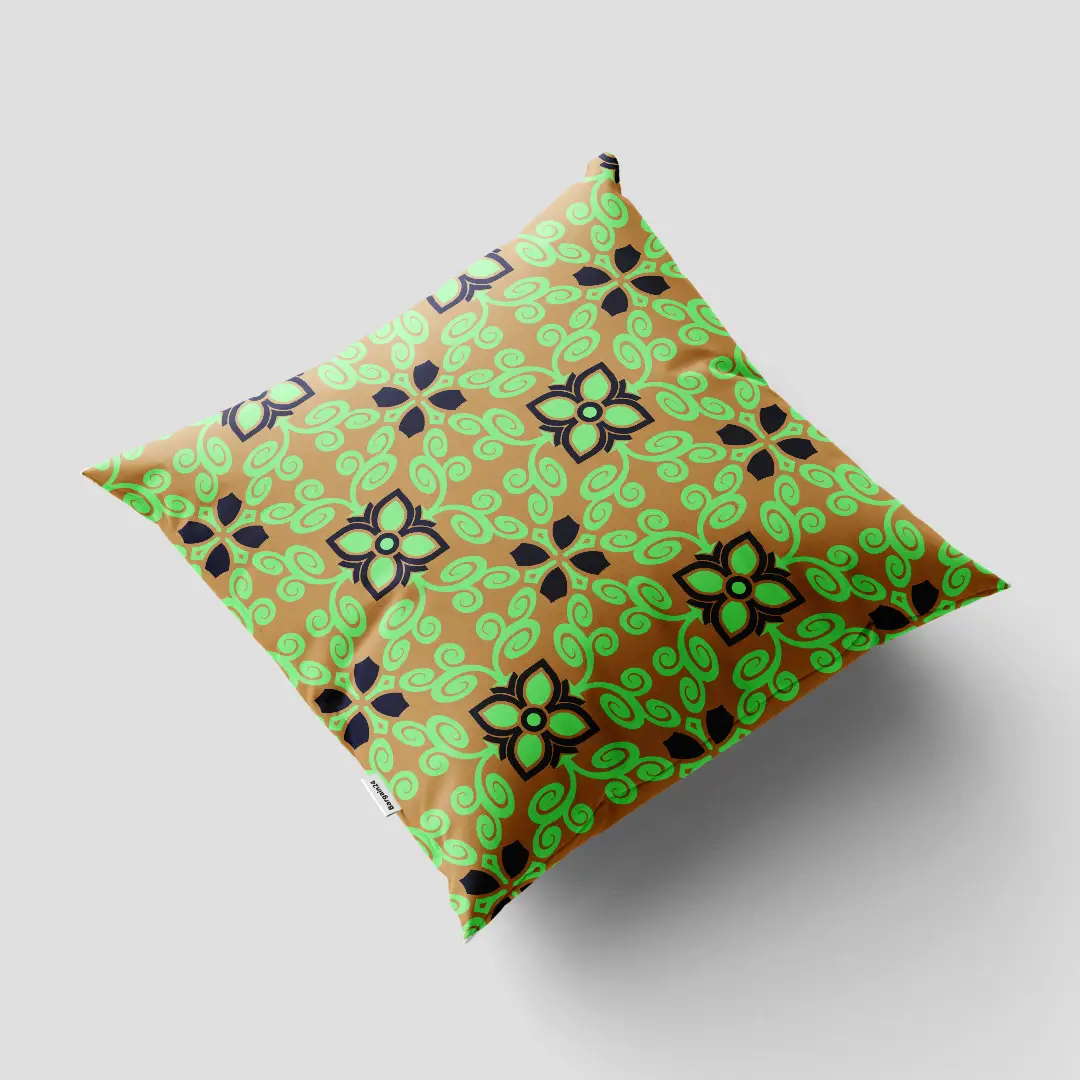 Floral Design Cushion Cover - Image 3