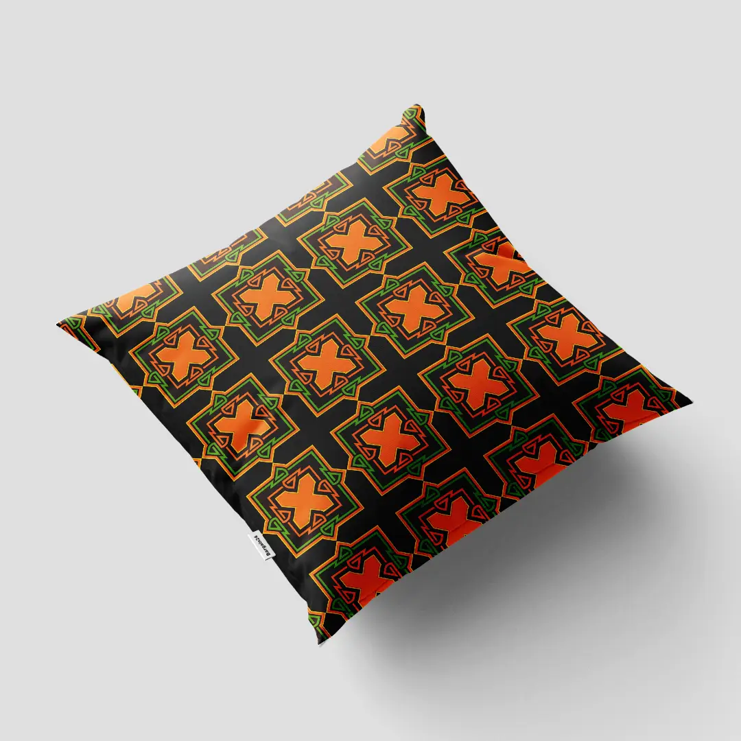 Traditional Motifs Cushion Cover - Image 3