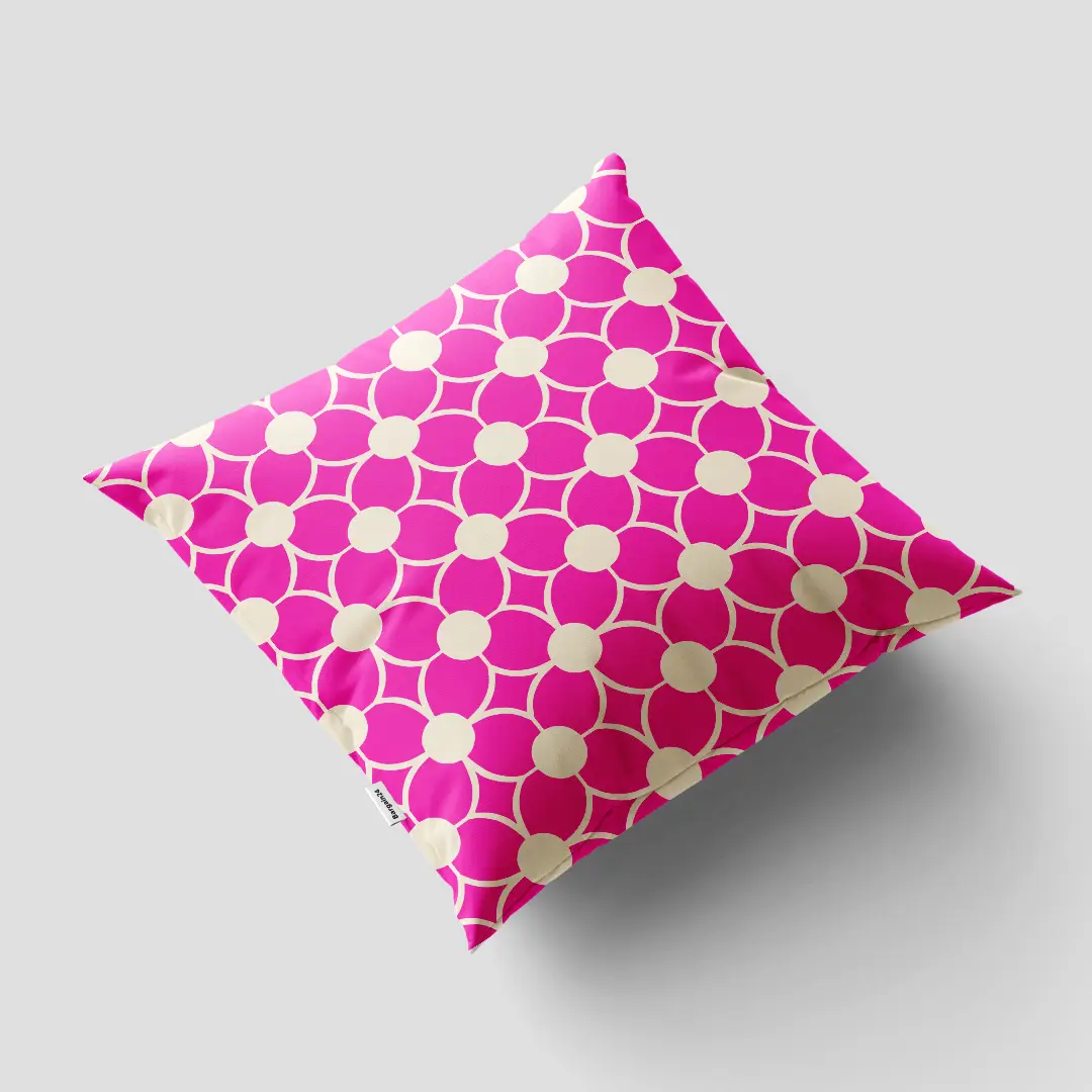 Creamish Pink Color Cushion Cover - Image 3