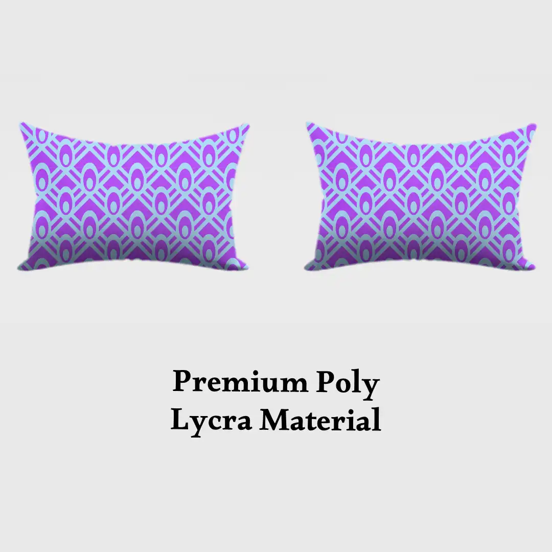 Beautiful Purple Pillow Cover - Image 3