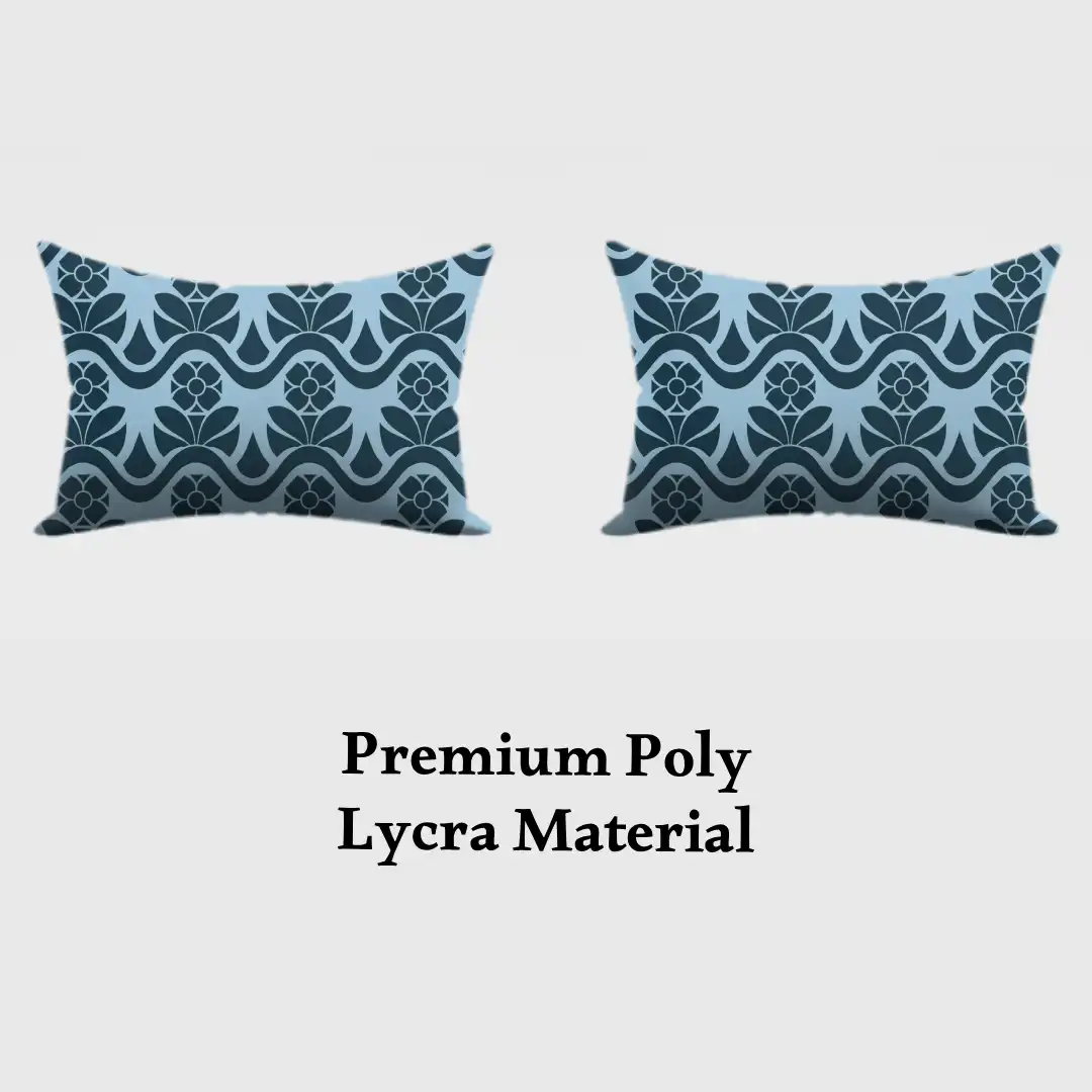 Retro Flower Colorful Pillow Cover - Image 3