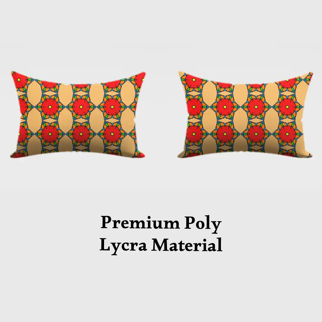 Vibrant Colorful Pillow Cover - Image 3