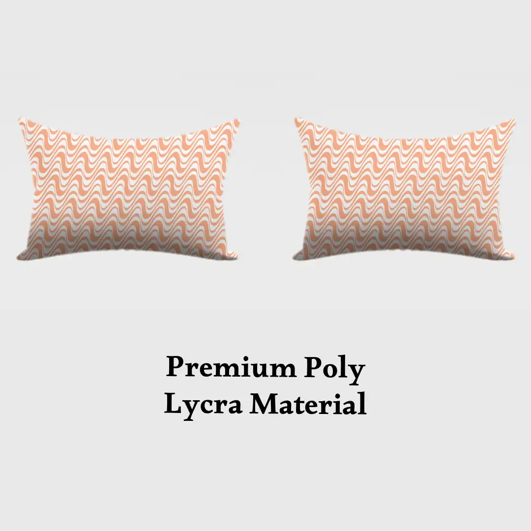 Wave Interwoven Design Pillow Cover - Image 3