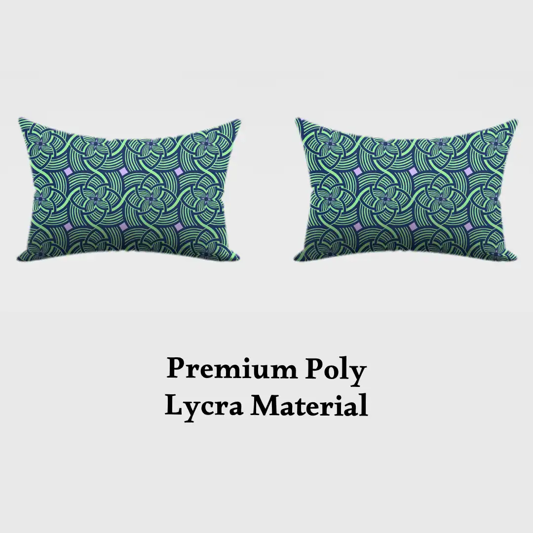 Simple Floral Colorful Pillow Cover - Image 3