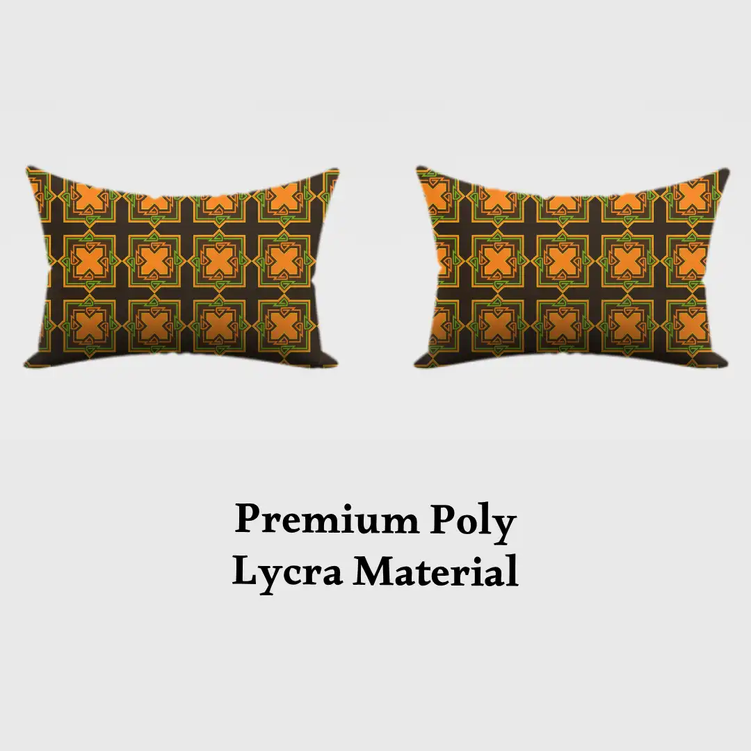 Traditional Motifs Pillow Cover - Image 3