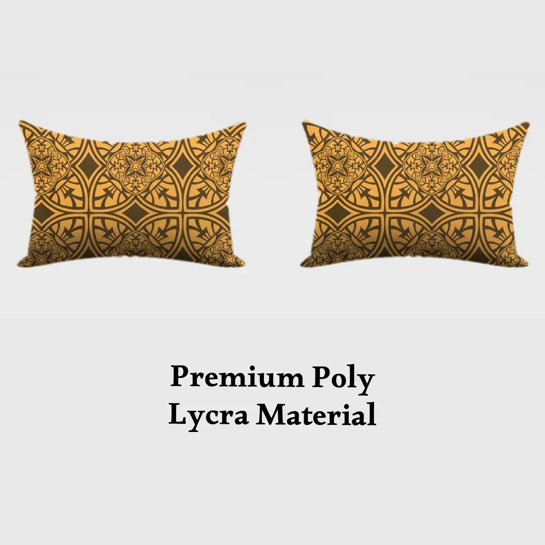 Abstract Pattern Pillow Cover - Image 3