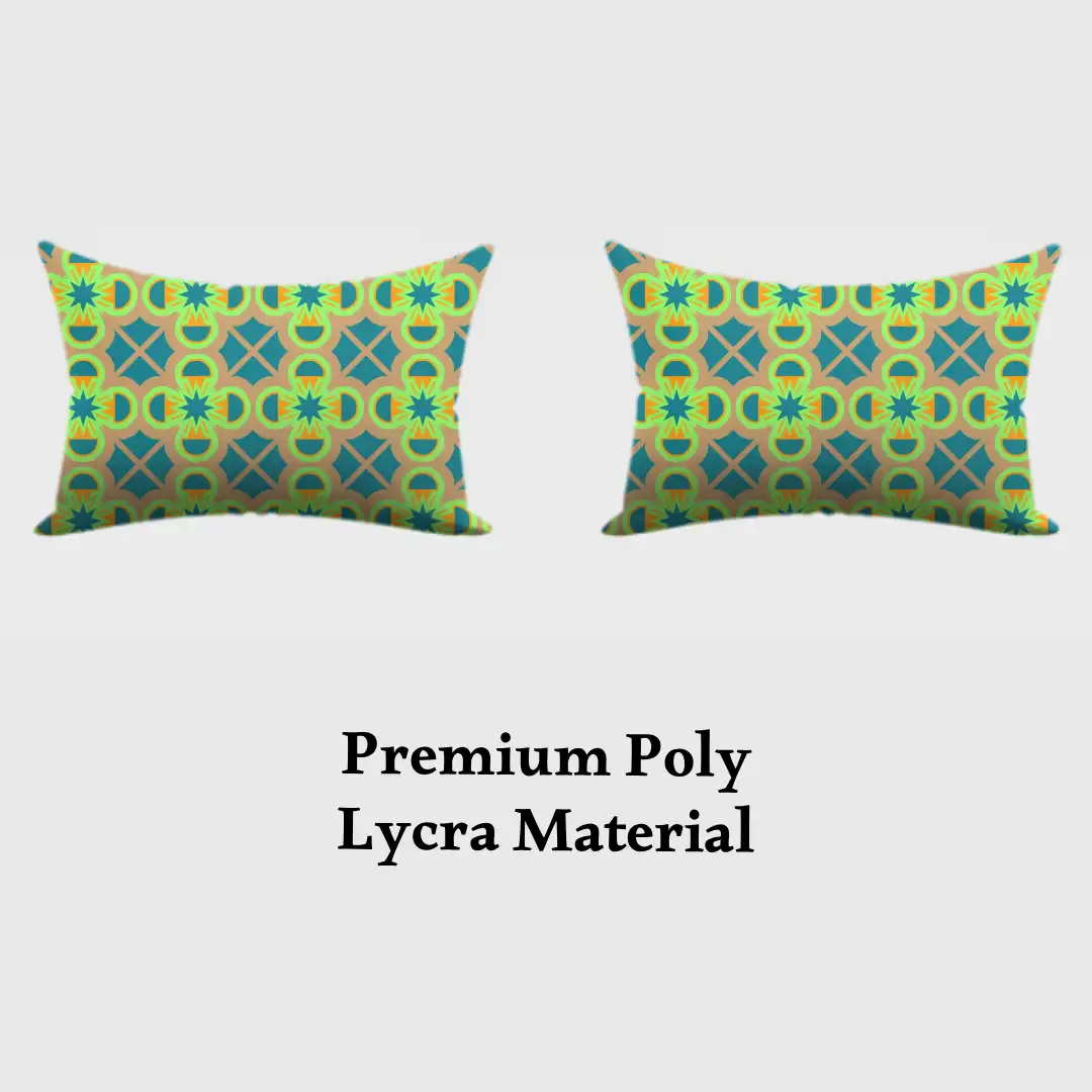 Retro Vintage Design Pillow Cover - Image 3