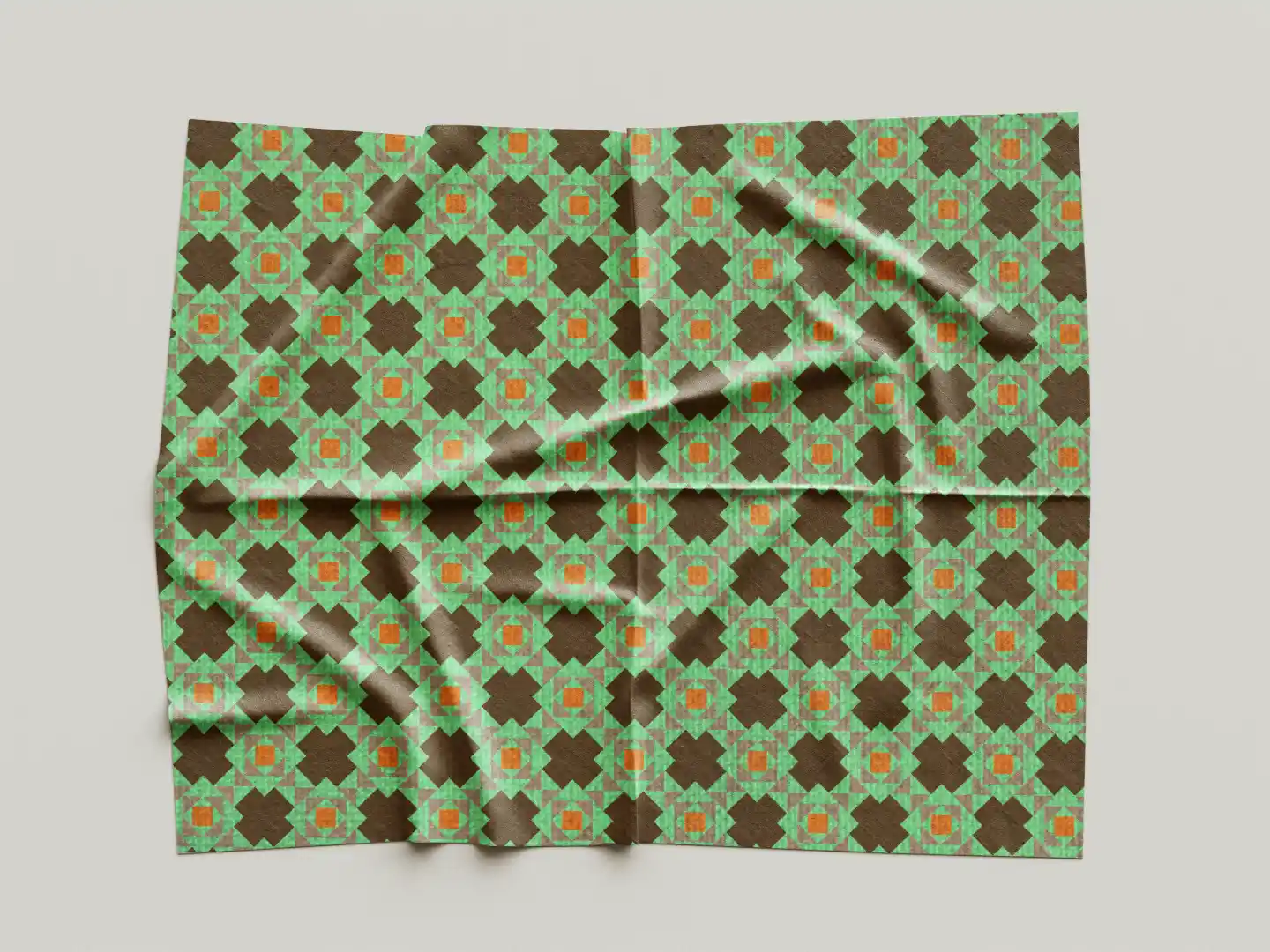 Green Stylish Table Placemats - Pack Of Four - Image 3