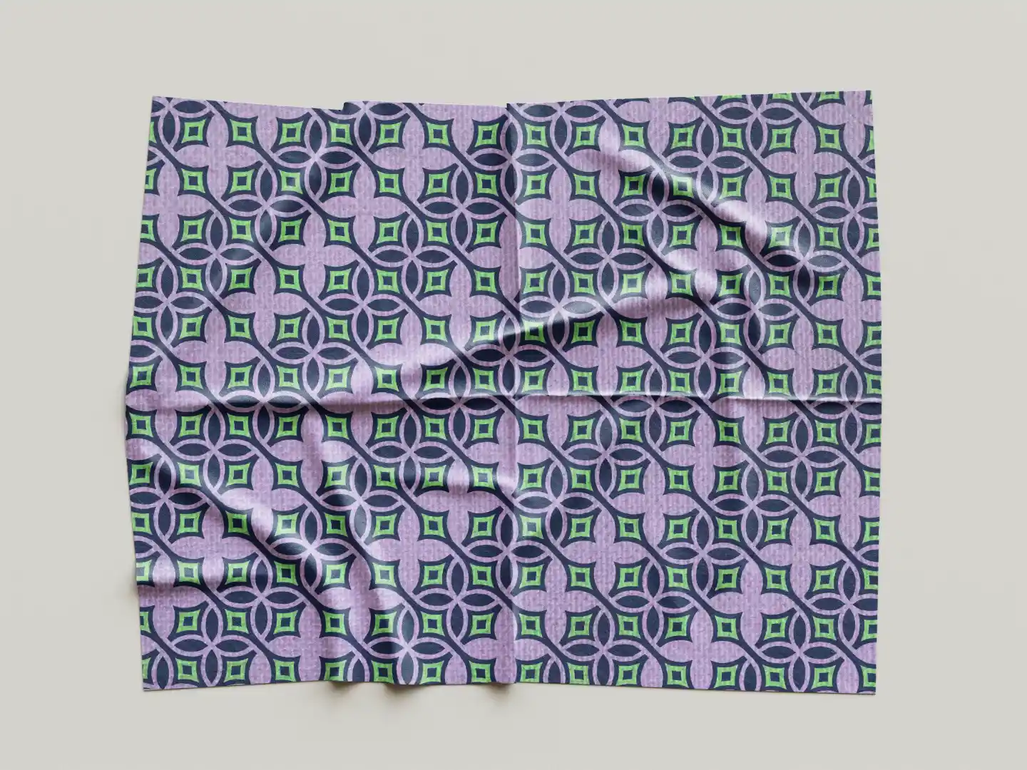 Floral Purple Color Table Placemats - Pack Of Four - Image 3