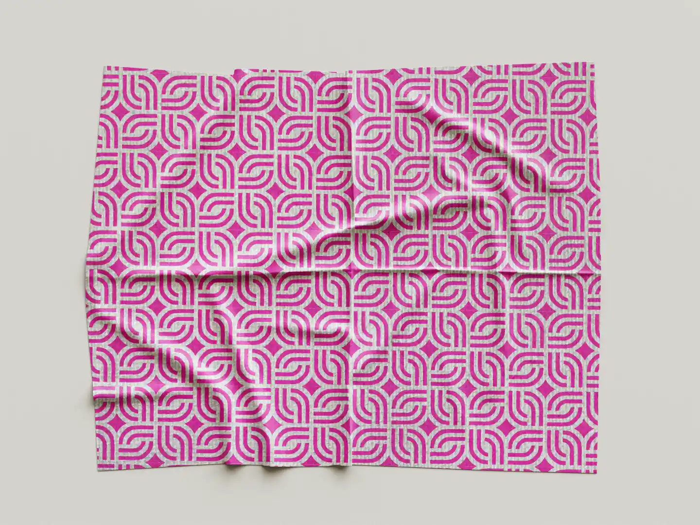 Pink White Table Placemats - Pack Of Four - Image 3