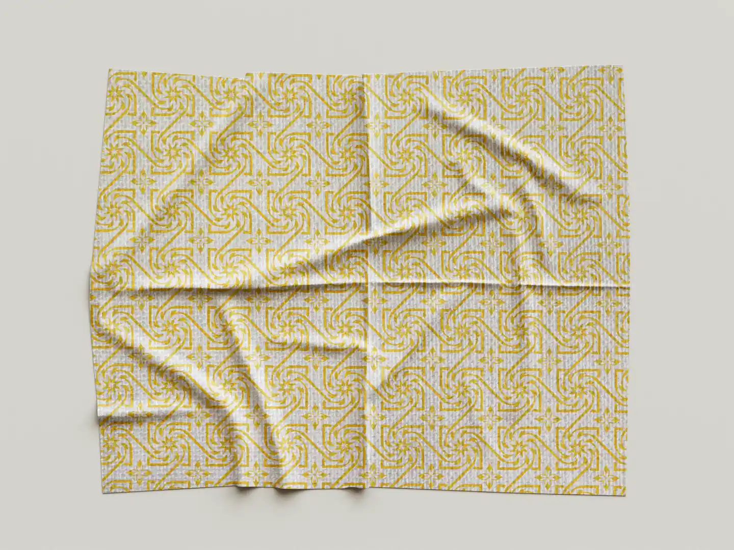 White Golden Table Placemats - Pack Of Four - Image 3