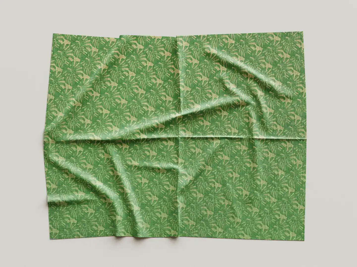 Green Leaves Table Placemats - Pack Of Four - Image 3