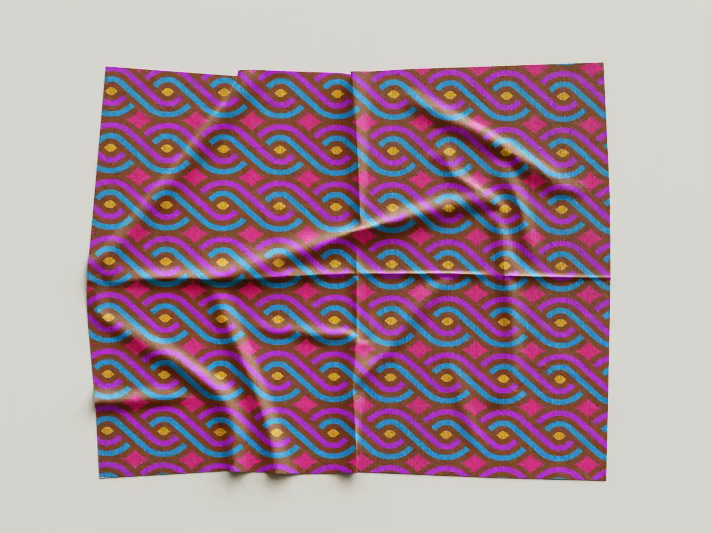 Stylish Threads Print Table Placemats - Pack Of Four - Image 3