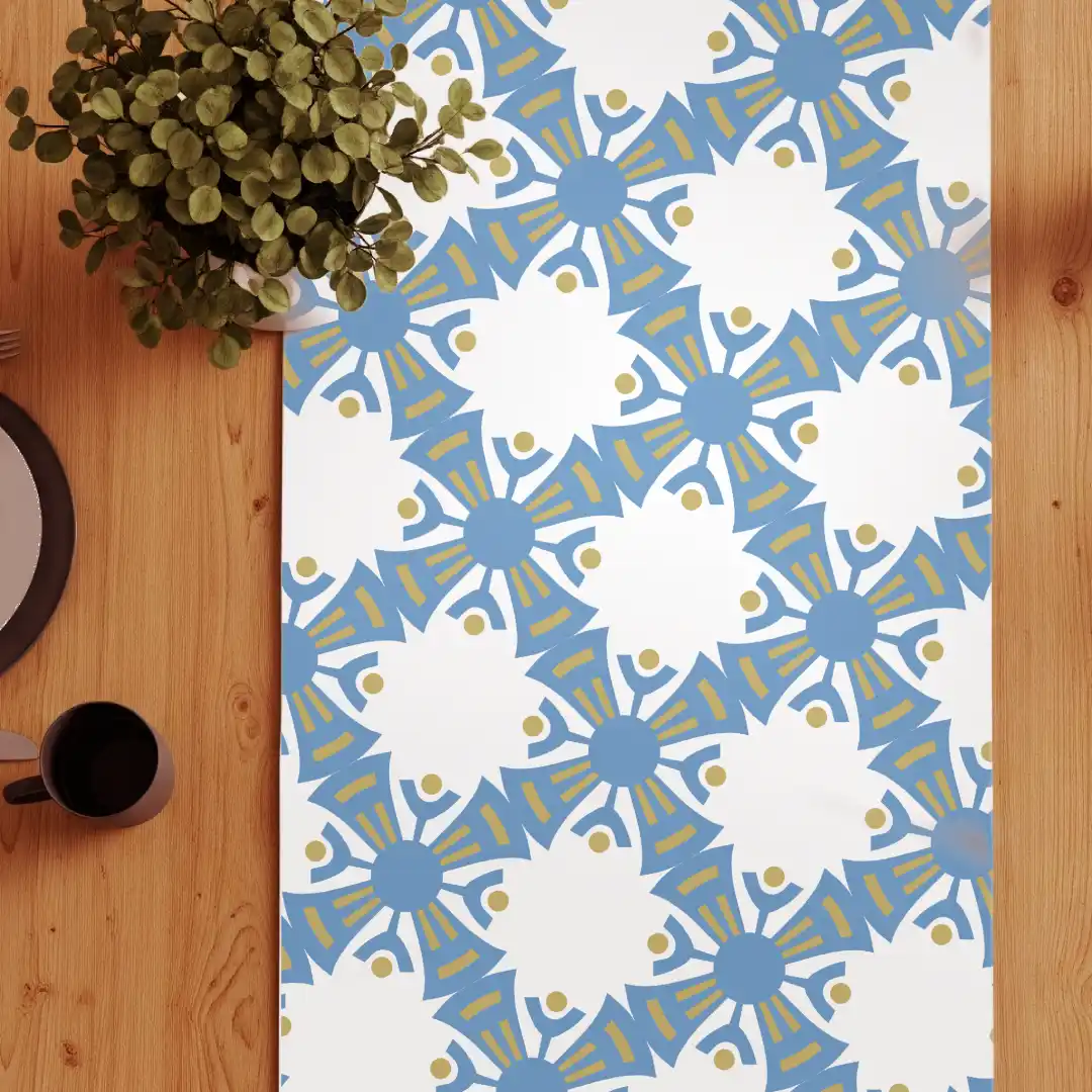 Lavish Motifs Table Runner - Image 3