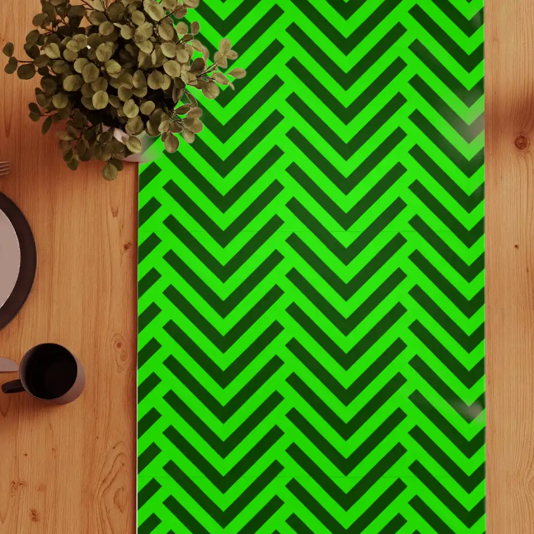 Arrows Green Table Runner - Image 3
