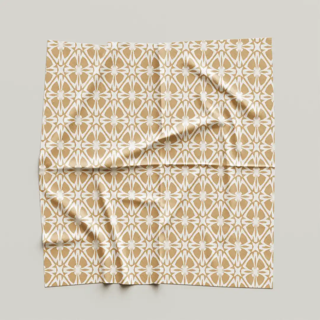 Floral Motifs Dining Table Cloth Napkin Pack Of Four - Image 4