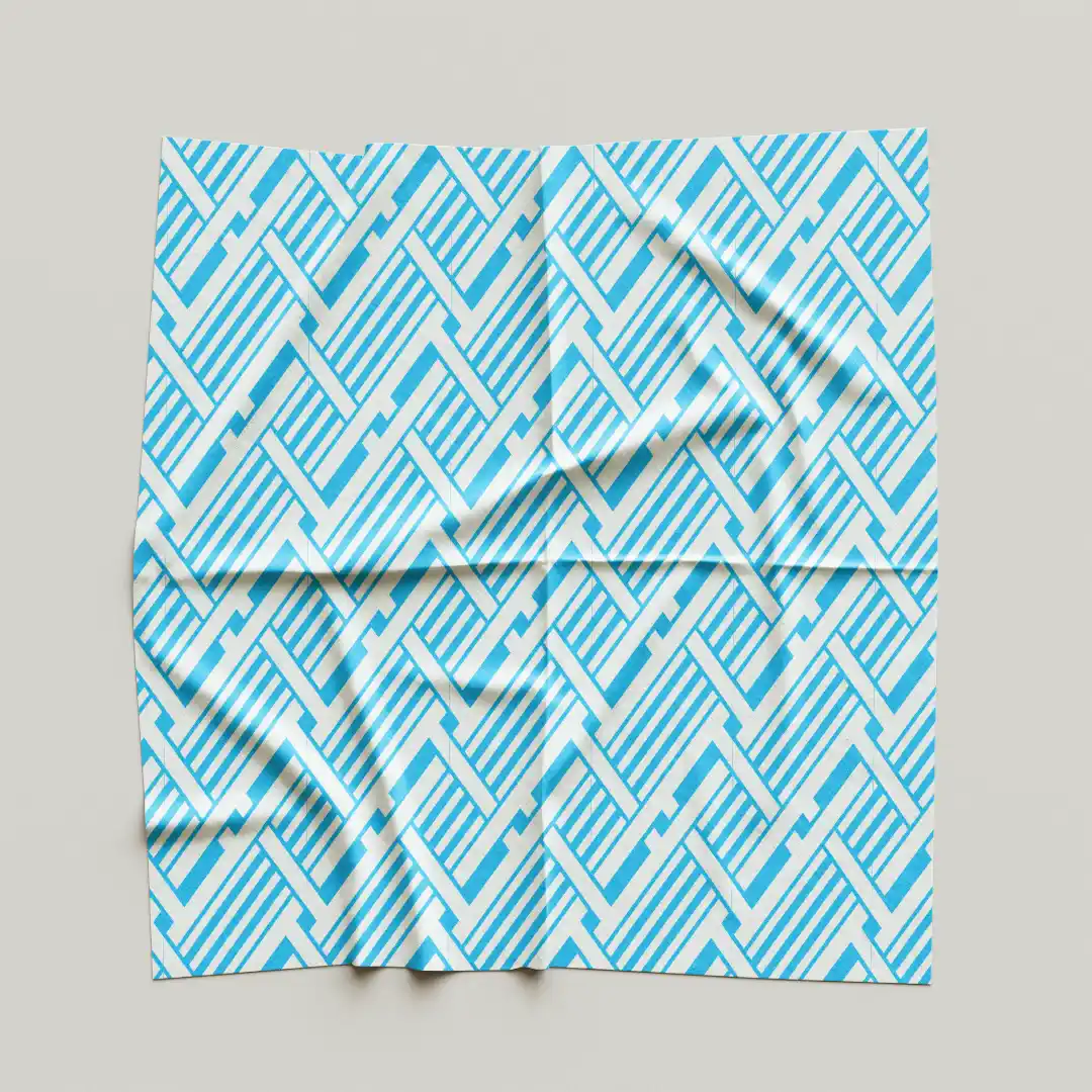 Modern Abstract Cloth Napkin Pack Of Four - Image 4