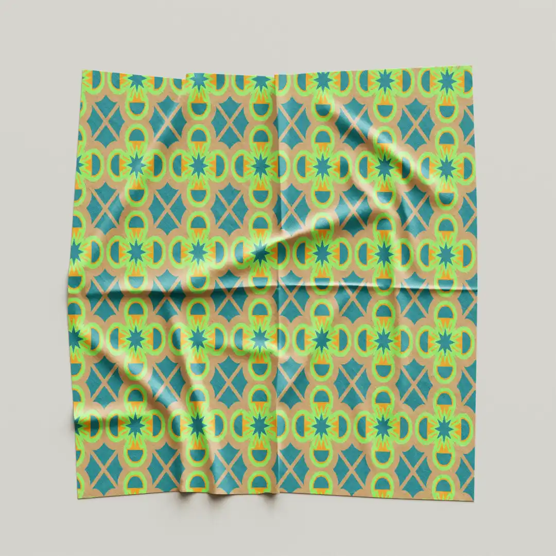 Retro Vintage Design Cloth Napkin Pack Of Four - Image 4