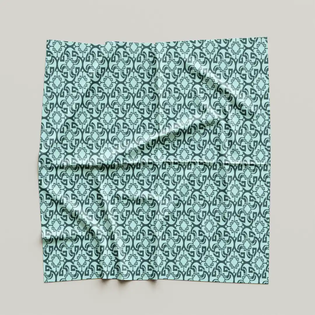 Designer Motif Cloth Napkin Pack Of Four - Image 4