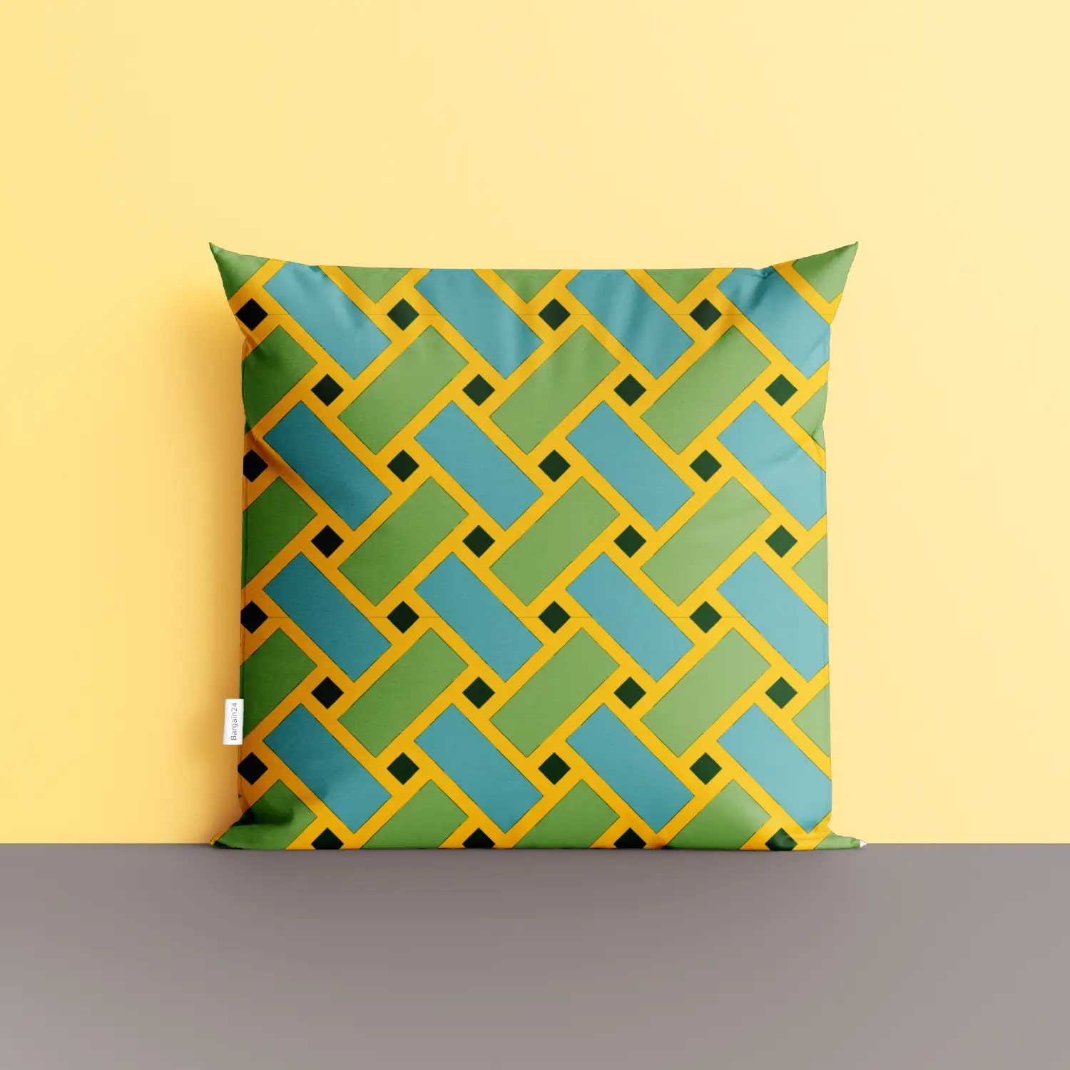 Weaved Design Printed Cushion Cover - Image 3