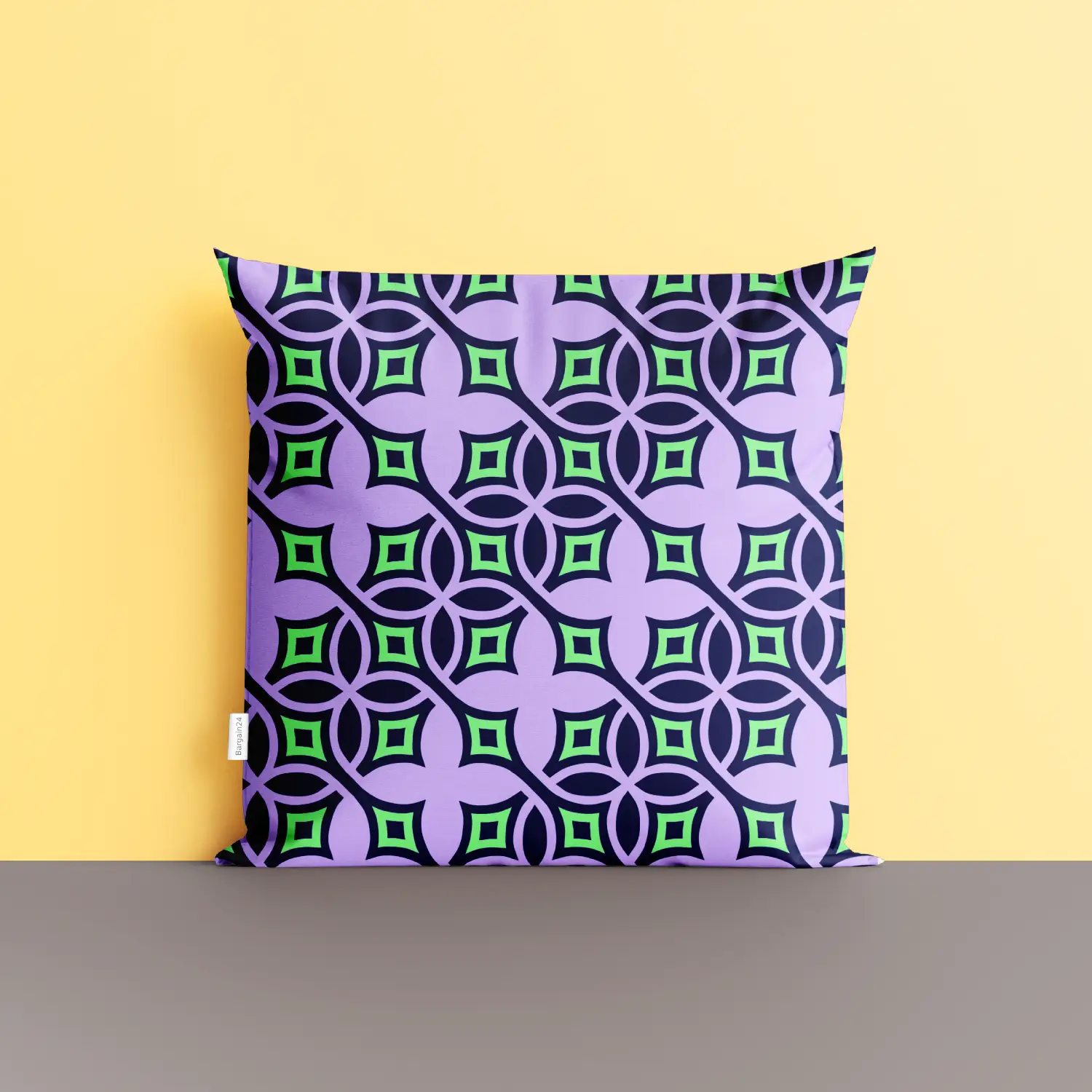Floral Purple Color Cushion Cover - Image 4