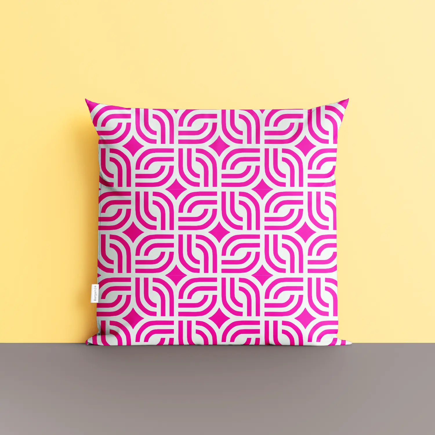 Pink White Cushion Cover - Image 4