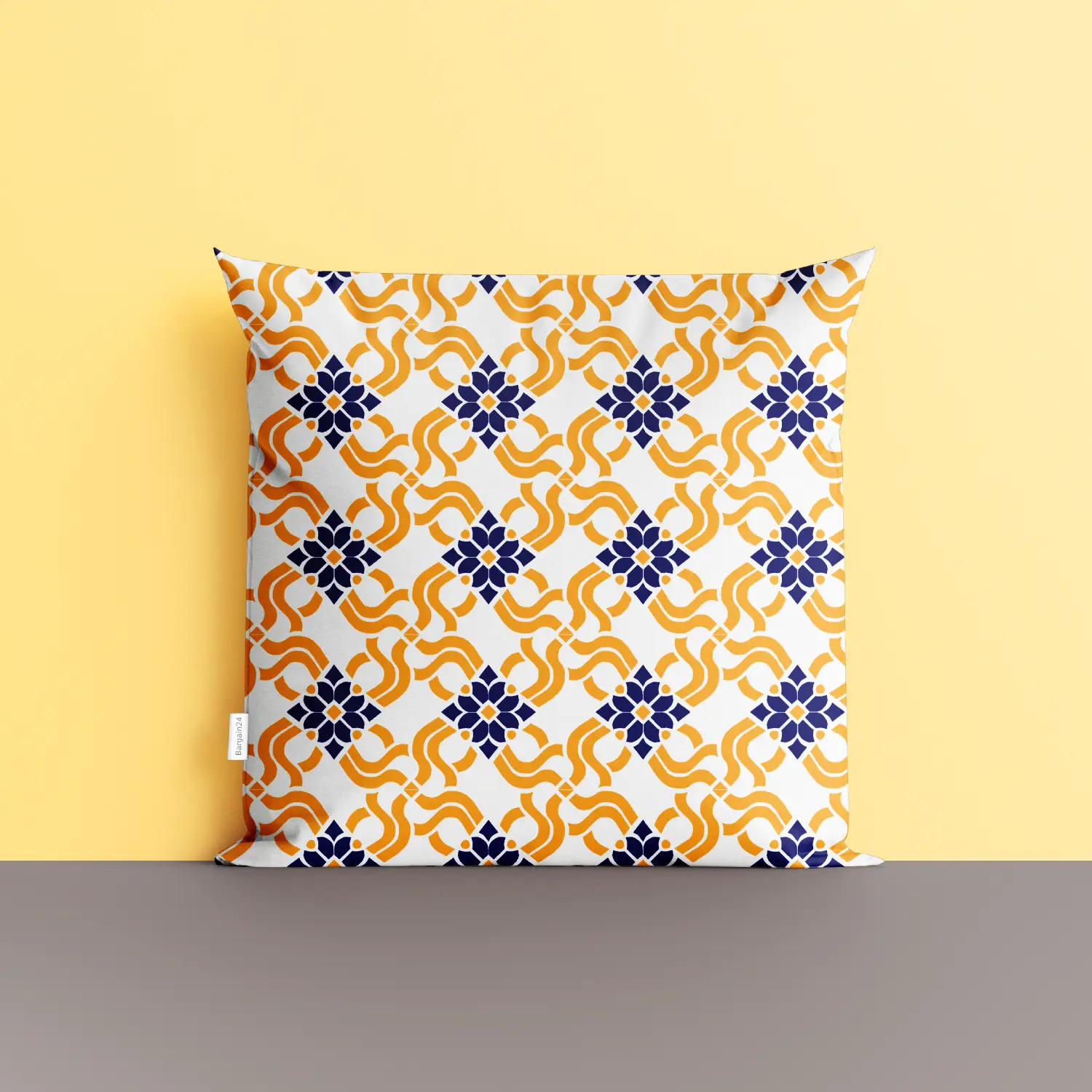 Luxurious Golden Pattern Print Design Cushion Cover - Image 4