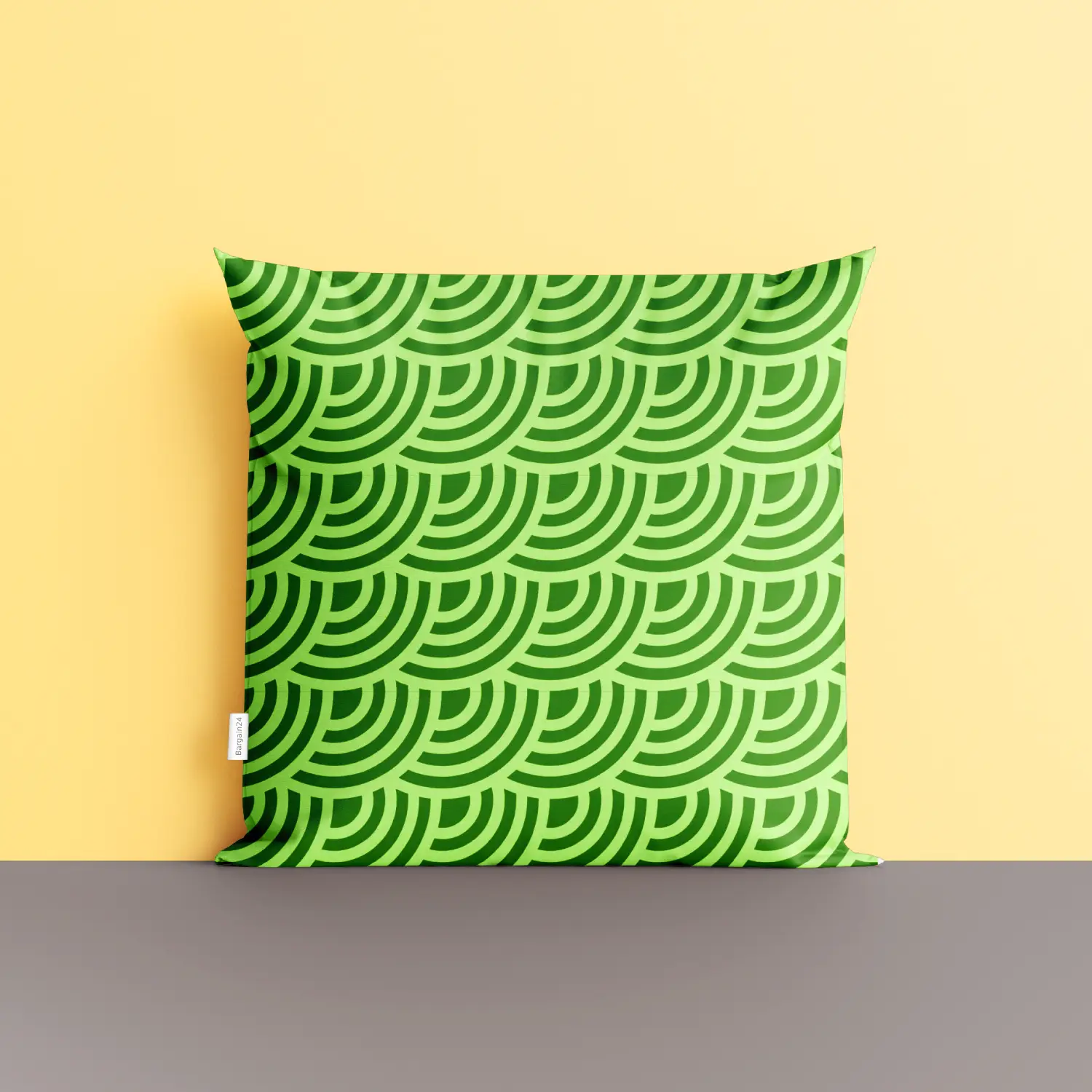 Green Shells Print Colorful Cushion Cover - Image 4