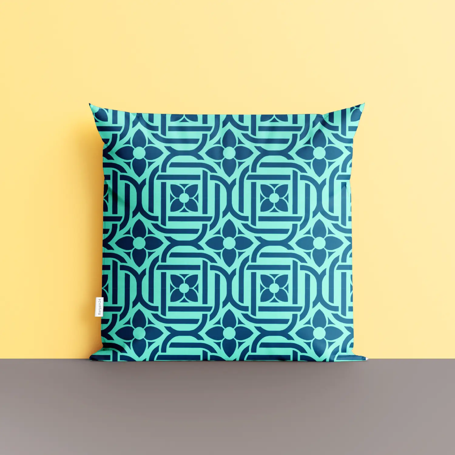 Floral Interwoven Design Cushion Cover - Image 4