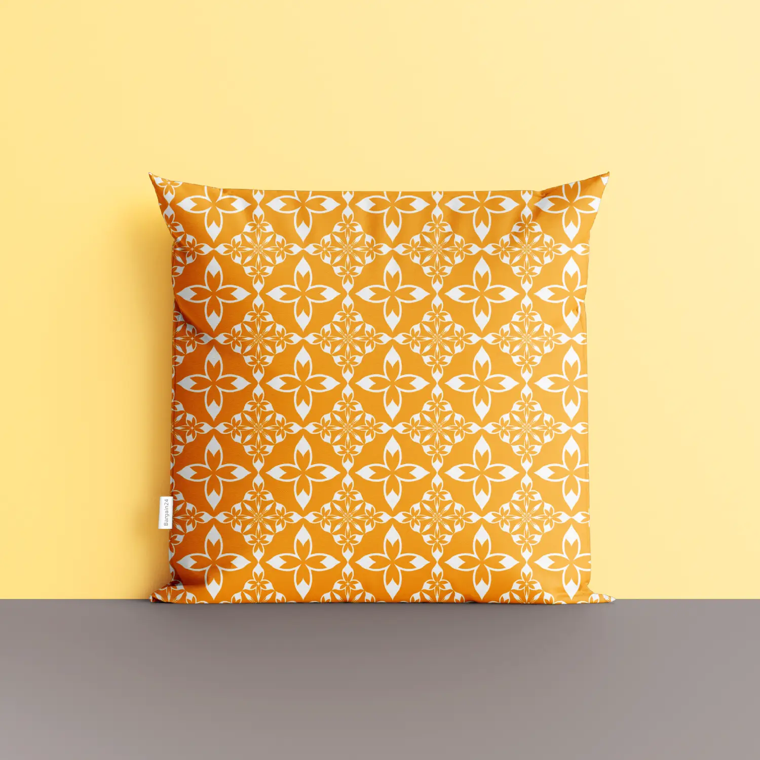 Saffron White Colorful Cushion Cover - Image 4
