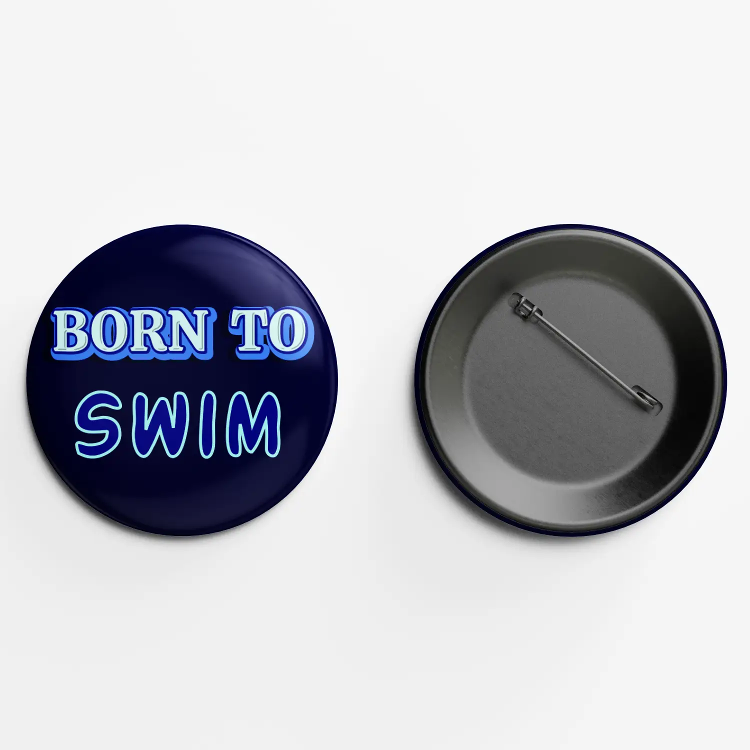 Born To Swim Badge