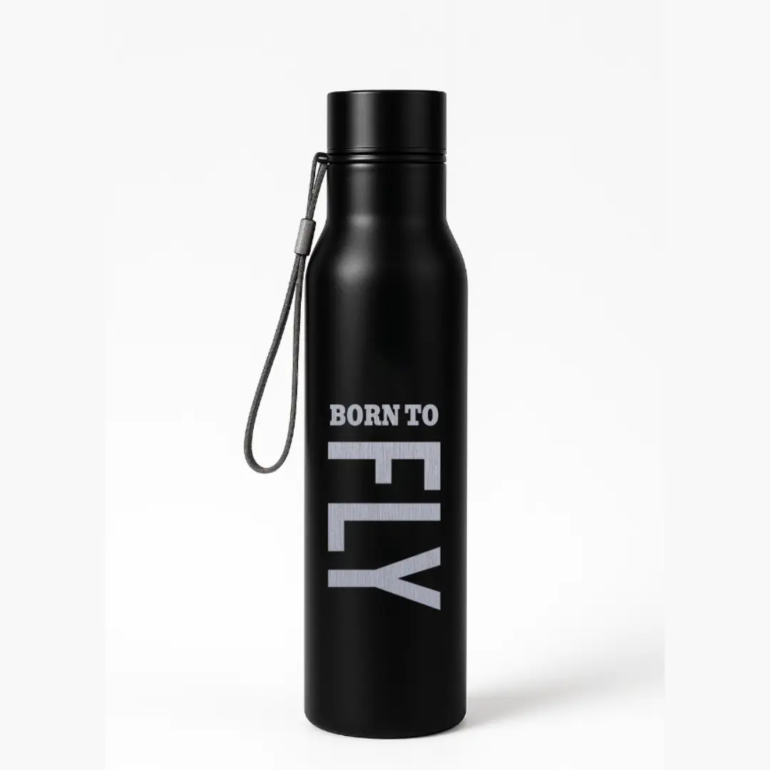 Born To Fly 750ml Stainless Steel Water Bottle