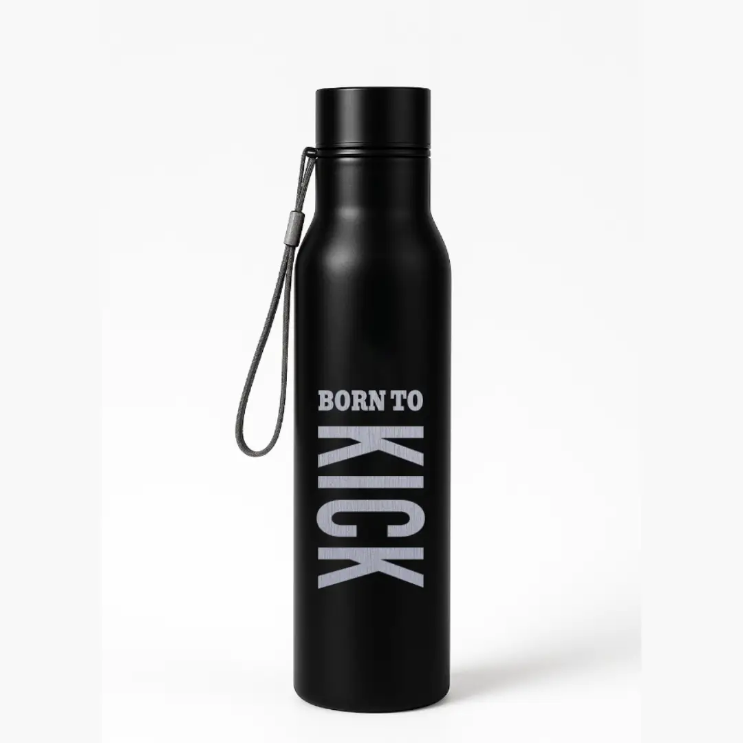 Born To Kick 750ml Stainless Steel Water Bottle