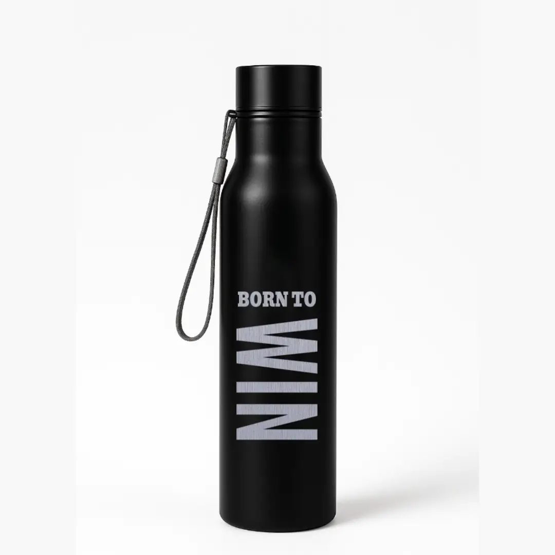 Born To Win 750ml Stainless Steel Water Bottle