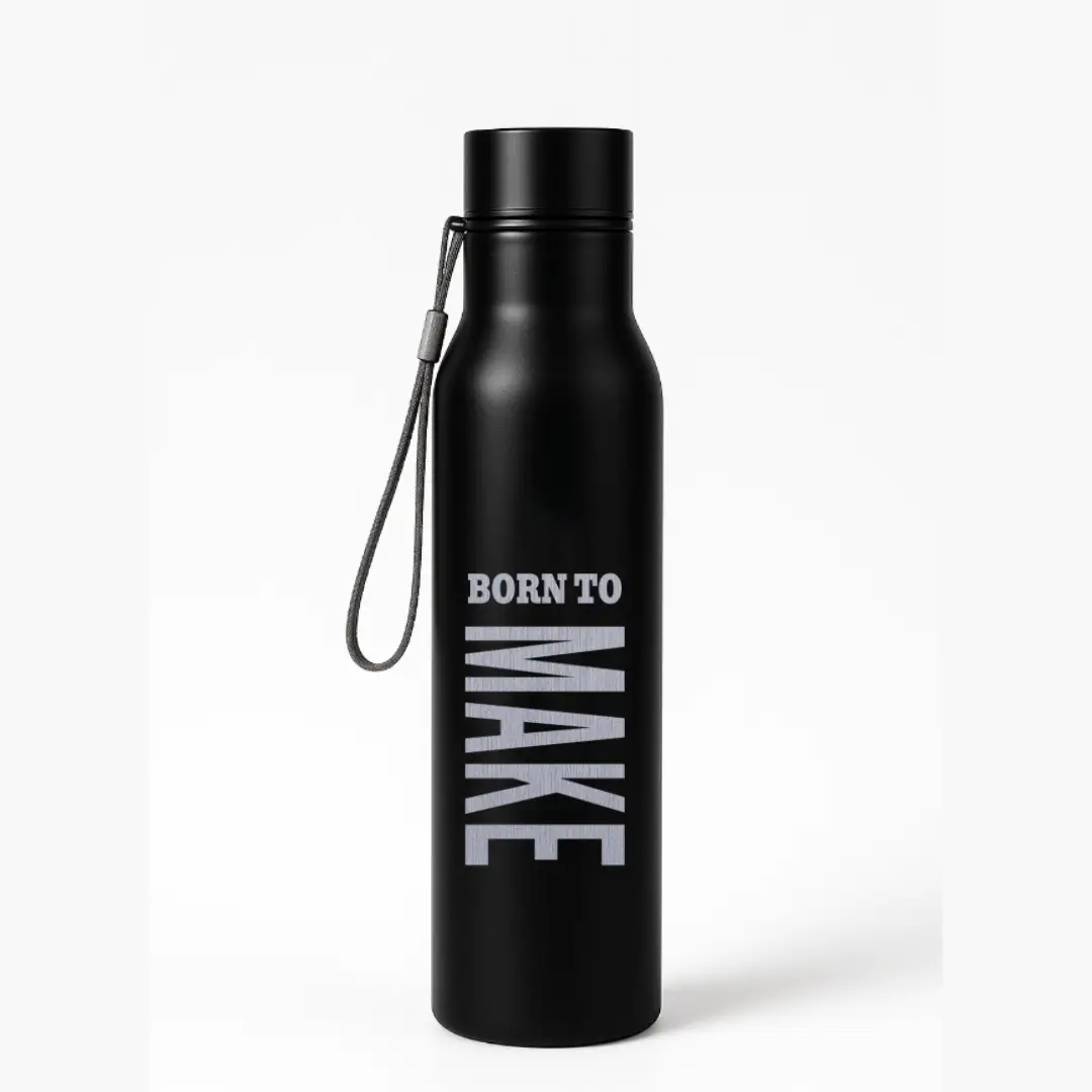 Born To Make 750ml Stainless Steel Water Bottle