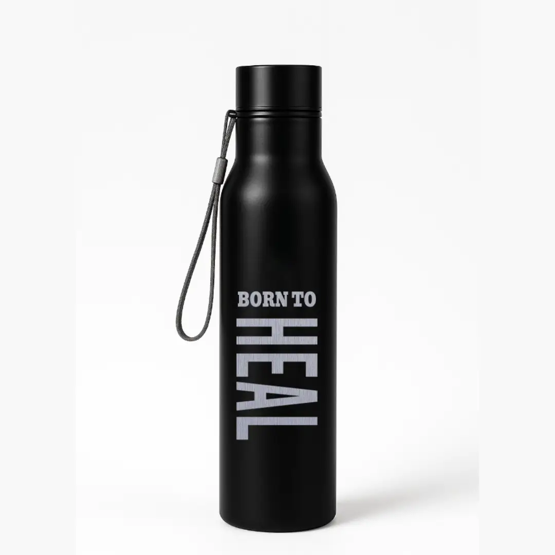 Born To Heal 750ml Stainless Steel Water Bottle