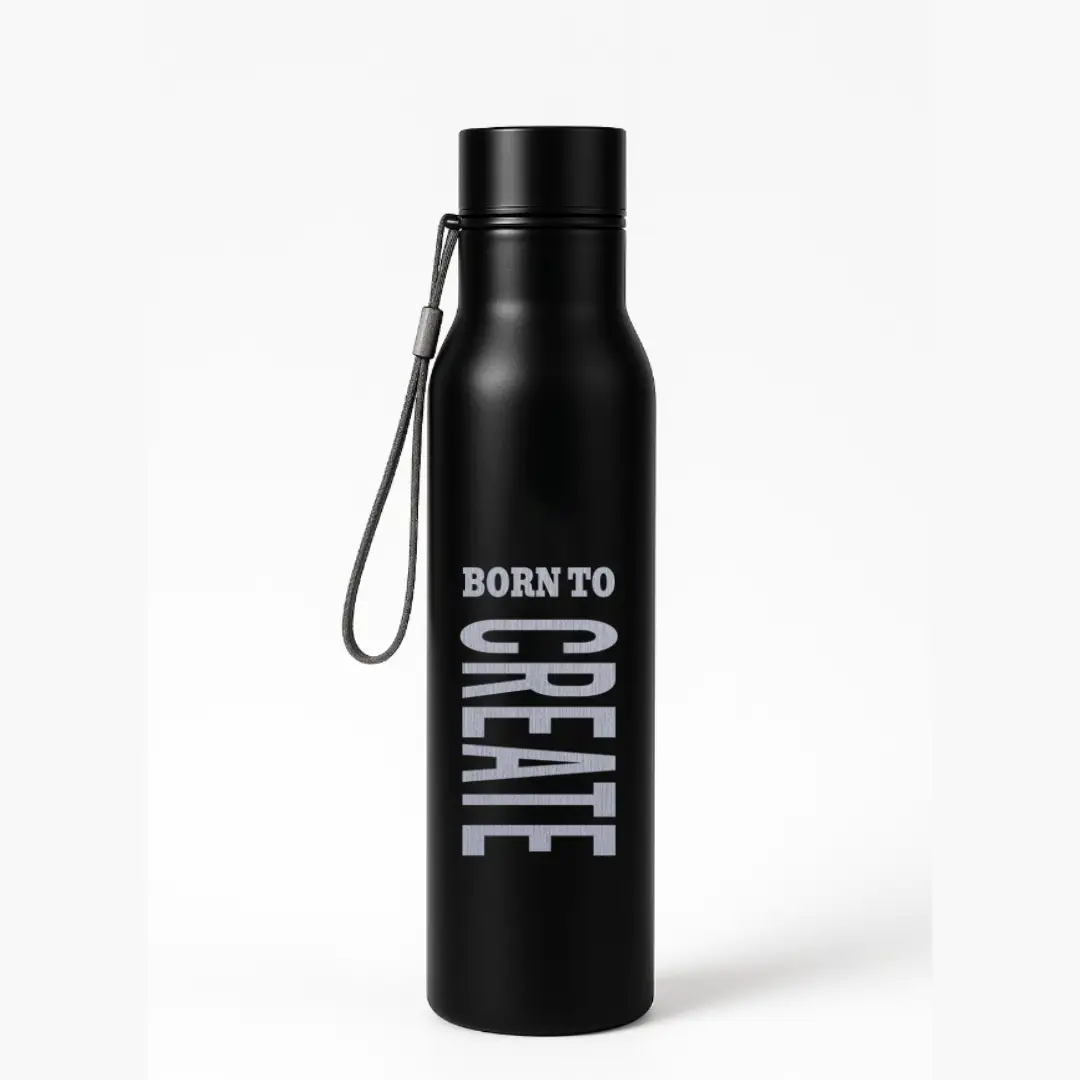 Born To Create 750ml Stainless Steel Water Bottle