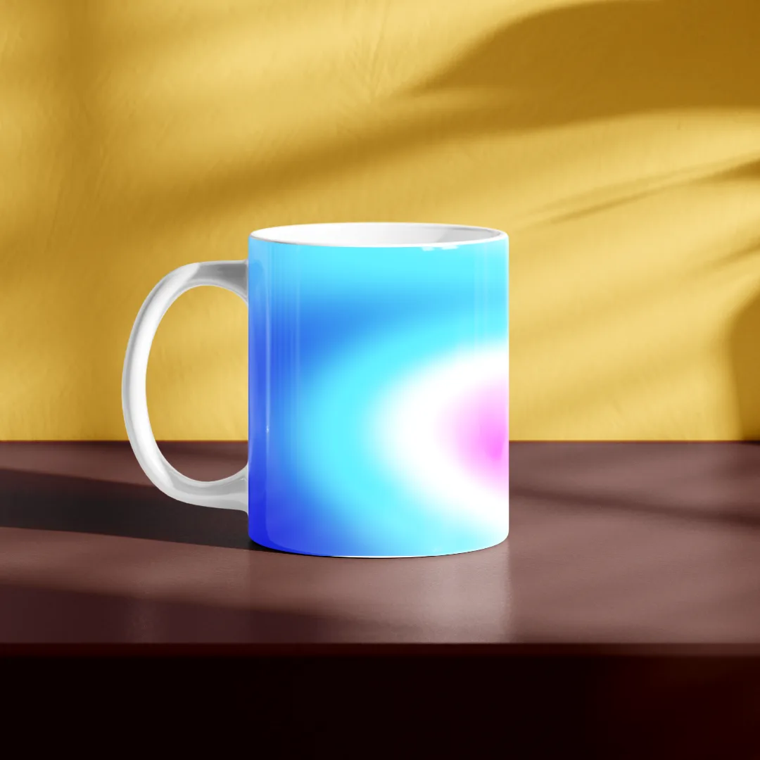 Born To Bake White Ceramic Coffee Mug - Image 2