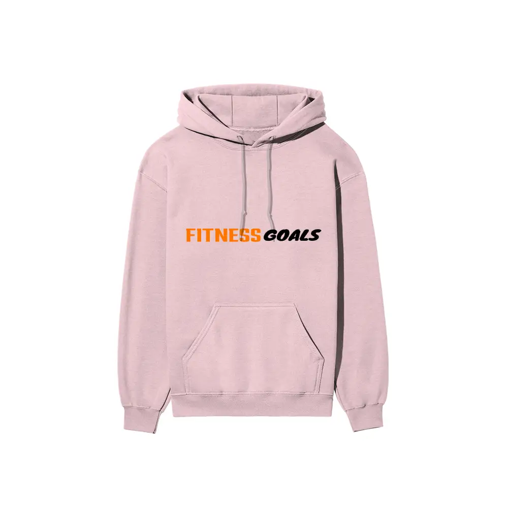 Fitness Goals Cotton Hoodie - Image 2