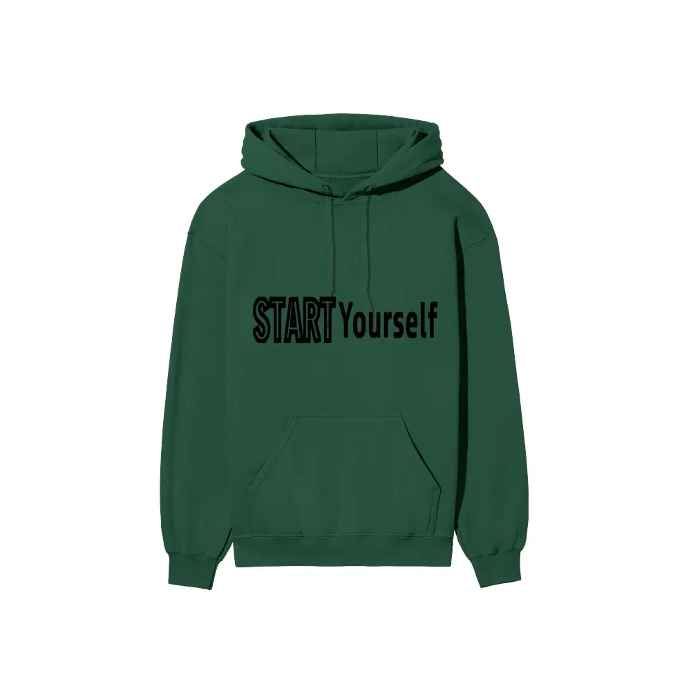 Start Yourself Cotton Hoodie