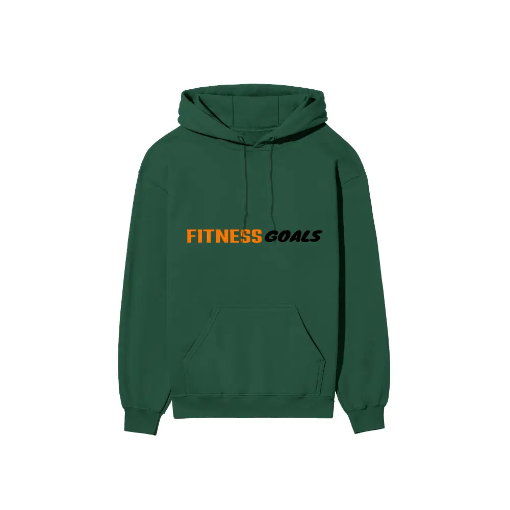 Fitness Goals Cotton Hoodie