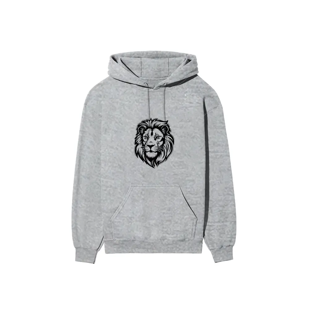 Lion Cotton Hoodie - Image 4