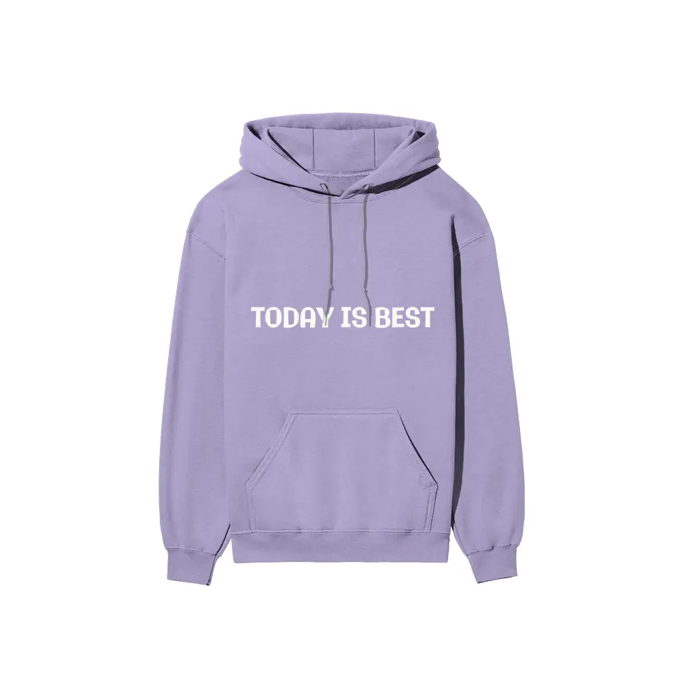 Today Is Best Cotton Hoodie - Image 3