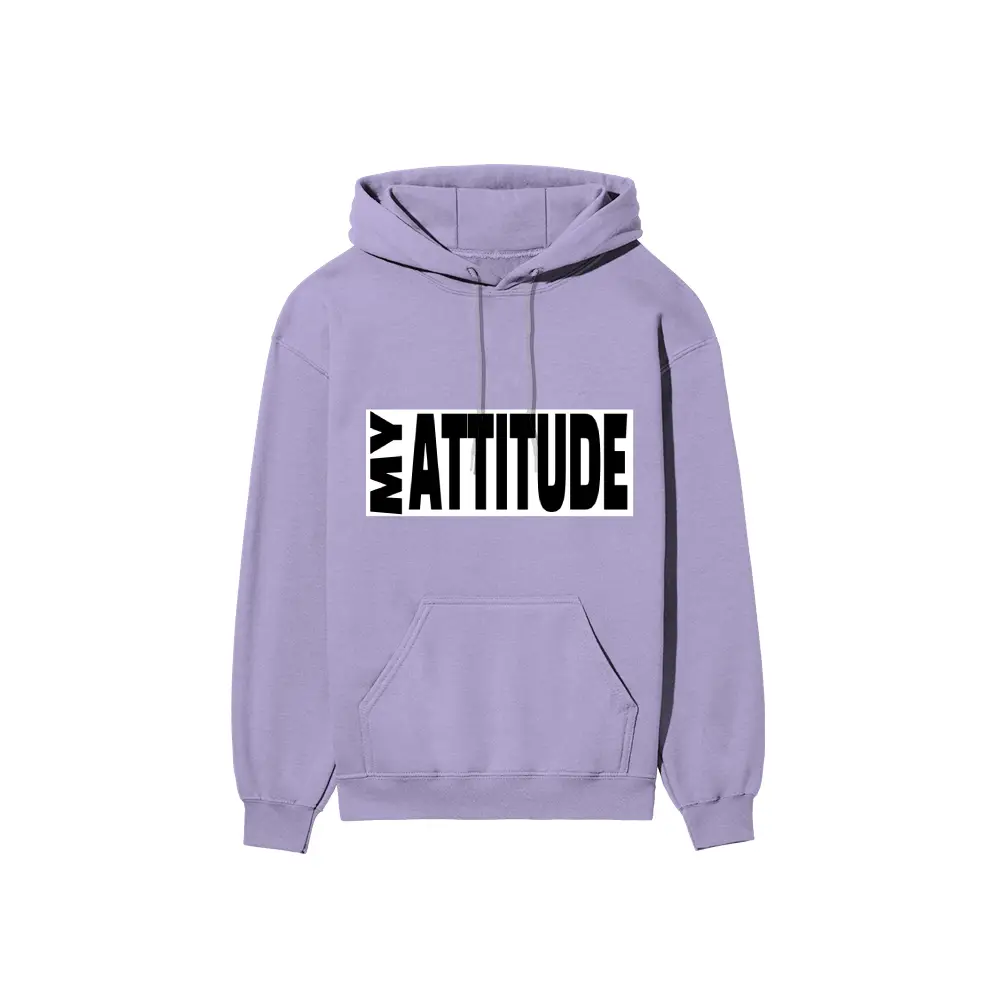 My Attitude Cotton Hoodie - Image 3