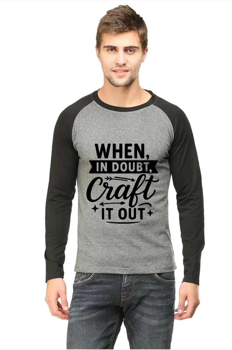 Craft It Out Full Sleeve Raglan T-shirt - Image 2