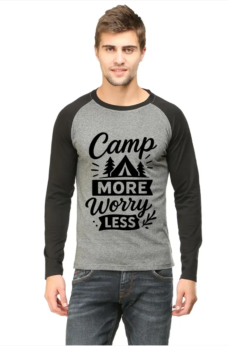 Camping Full Sleeve Raglan T-shirt - Image 3