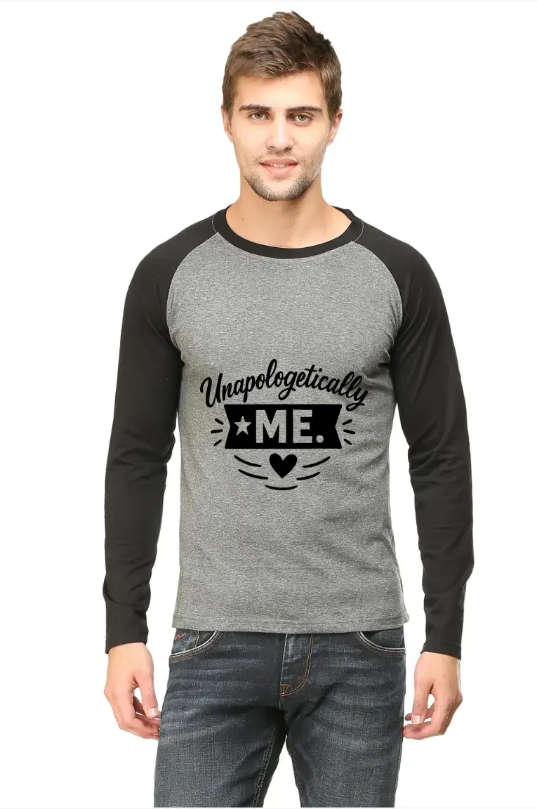 Unapologetic Me Full Sleeve Raglan T-shirt - Image 3